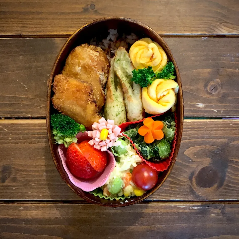 サバの竜田揚げ弁当💕|ともさん