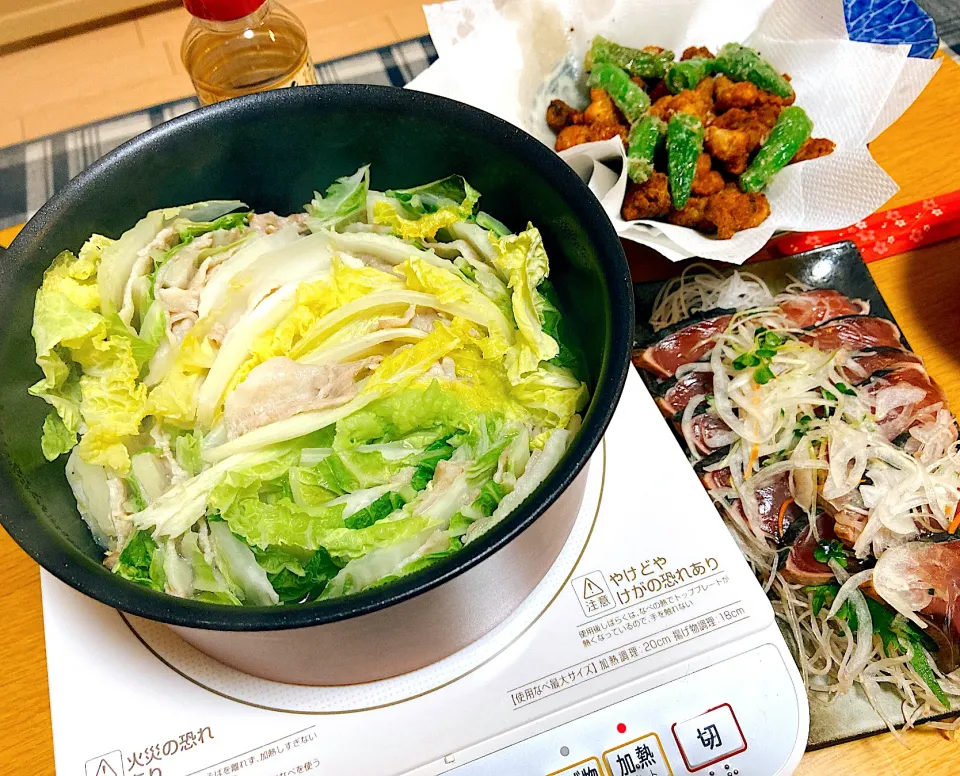 Snapdishの料理写真:4/5 ミルフィーユ鍋🍲|まるもち☻さん