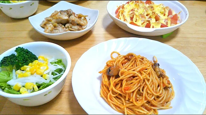 Snapdishの料理写真:夕飯：パスタ|ももさん