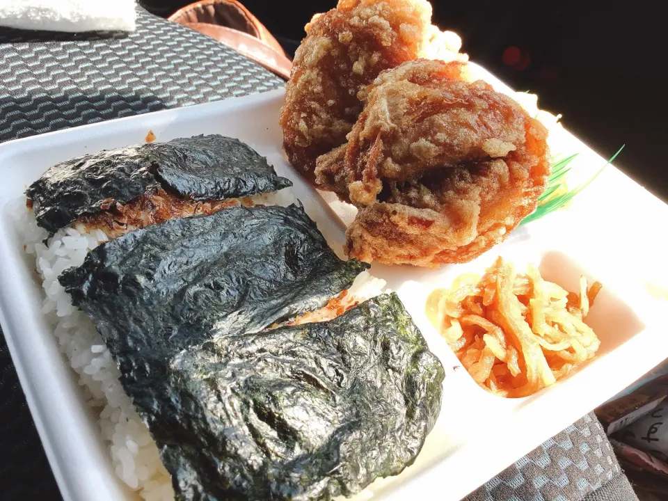 日本亭さんのノリから弁当😋デカい👀|アライさんさん