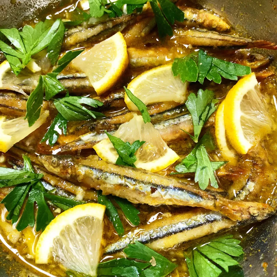 キビナゴカレー南蛮漬けレモン🍋セロリ風味|Cuisineさん