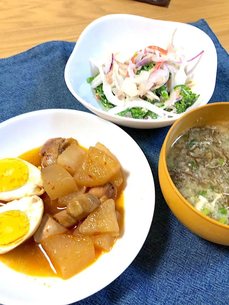 大根と鶏肉のこってり煮🥰|さおりさん