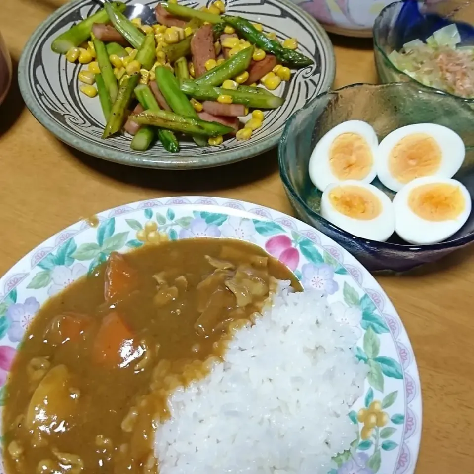 令和2年4/6(日)晩ごはん🌃|しまだ ちえこさん