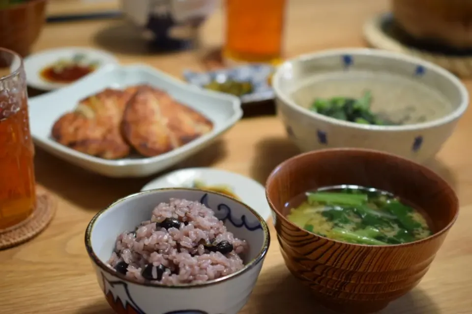 黒豆と塩昆布の炊き込みご飯|うにんぱすさん