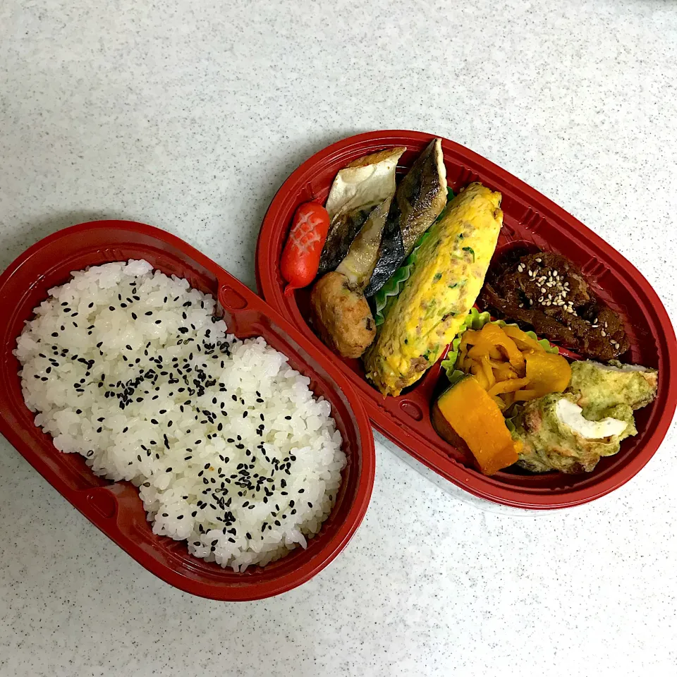 Snapdishの料理写真:3/24 旦那弁|Satsukiさん