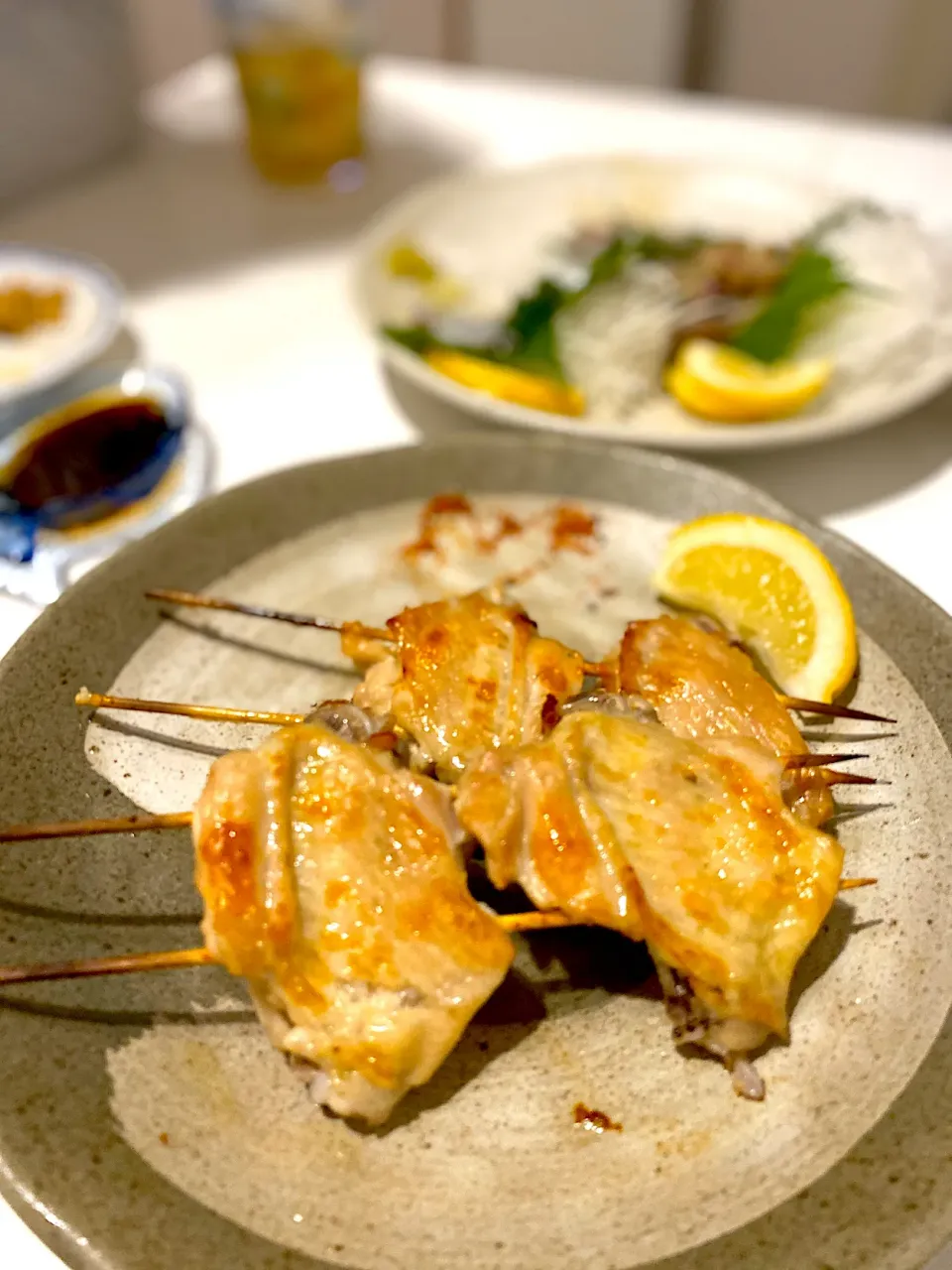 Snapdishの料理写真:手羽先串焼き|Noriko Tajiriさん