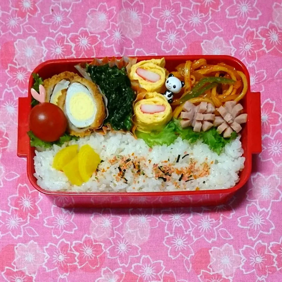 今日のお弁当～🎵|美津子さん