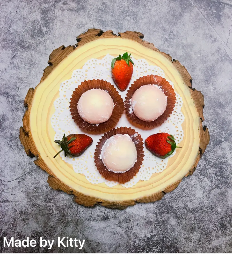 Strawberry mochi|kittybeoさん