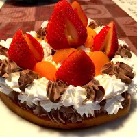 Snapdishの料理写真:息子からバースデーケーキ|DAIさん