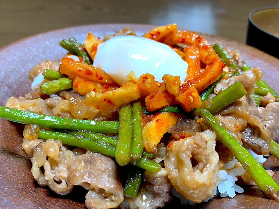 スタミナ大根キムチ丼|busukeさん