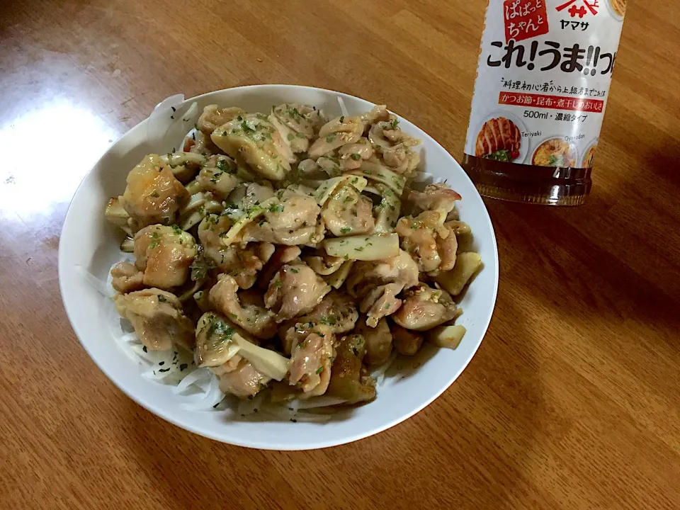 鶏肉とエリンギの照り焼き|すずまゆさん