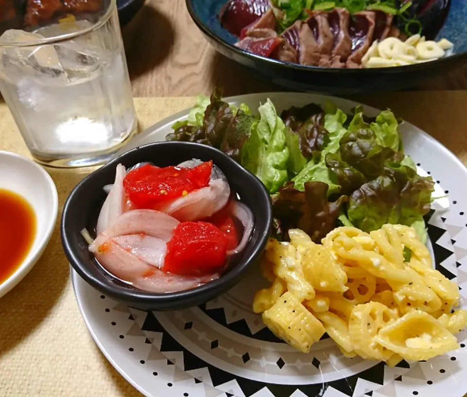 新たまとトマトのマリネ🍅|かめさん