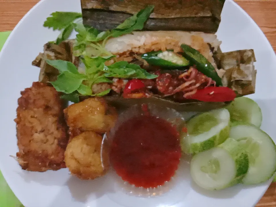 nasi bakar cumi|eka Anggrainniさん