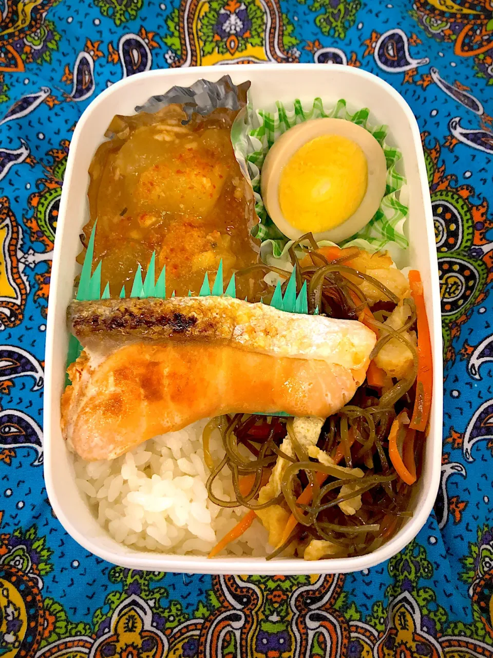 冬瓜麻婆と切り昆布煮弁当|超絶トルーマン石6さん