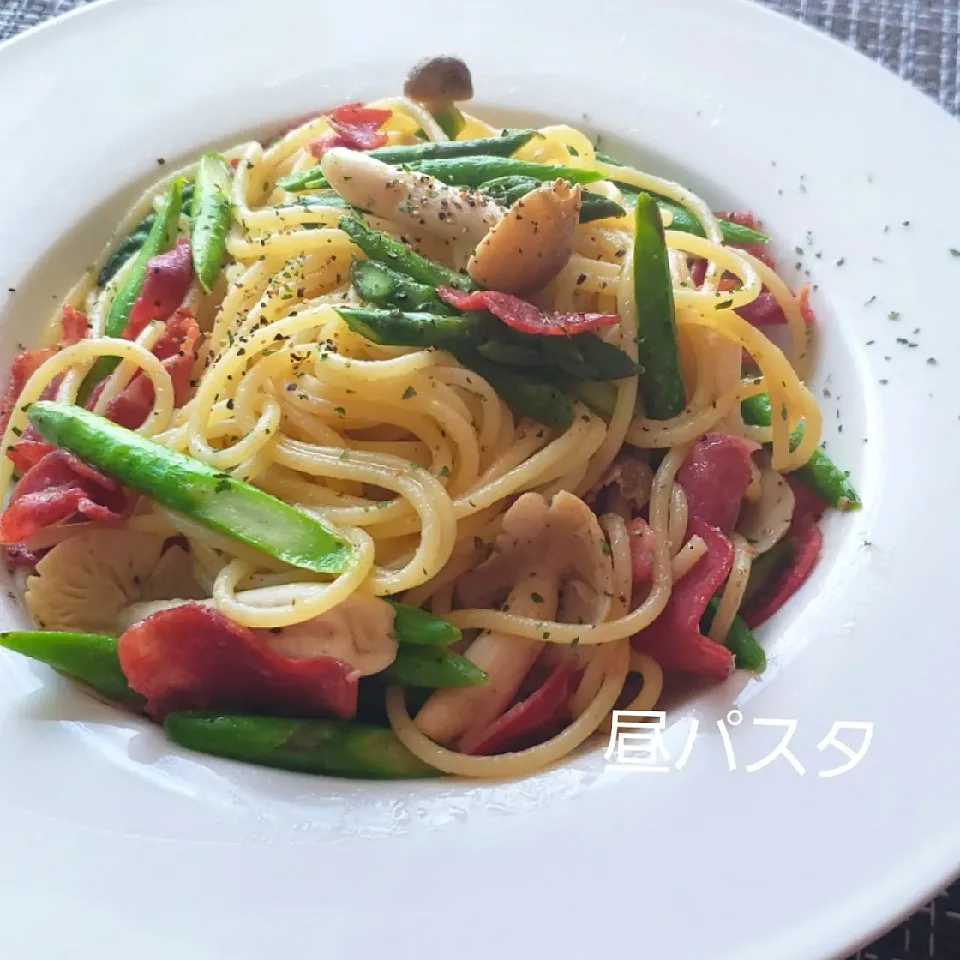 主婦の簡単な昼パスタ‥旬のアスパラが美味しい|kimikimi❤kitchenさん