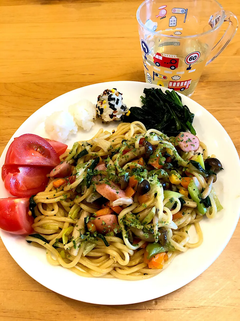 Snapdishの料理写真:チビのランチ~♪|みぃこさん