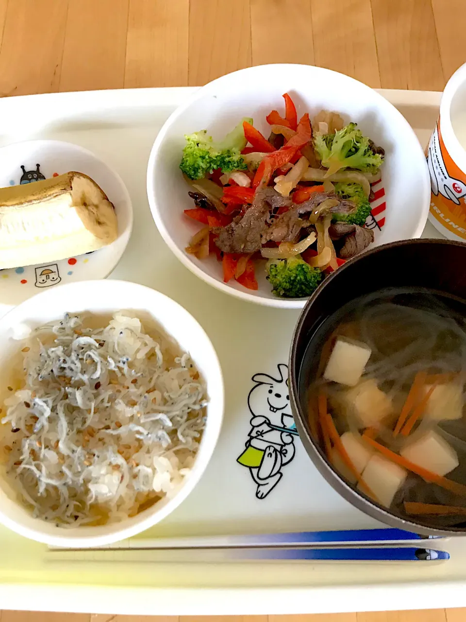 ママ保育園4／7の給食|きょうさん