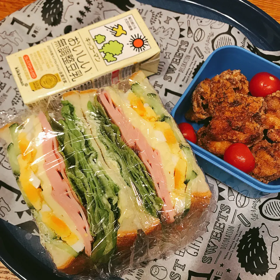 サンドイッチ弁当|hatabowwyomeさん