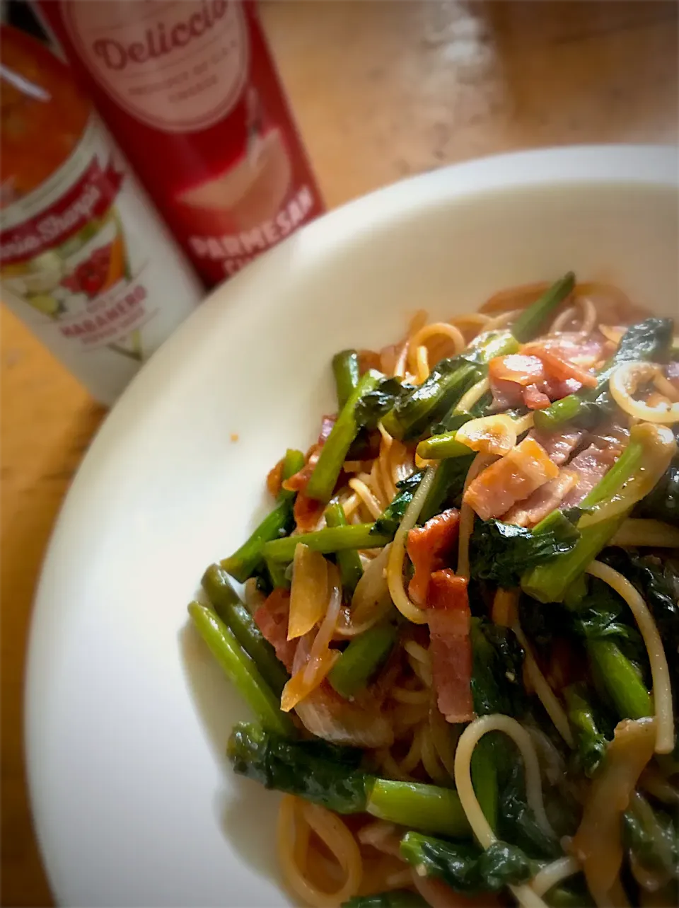 菜の花ナポリタン🍝|こなちゅんさん