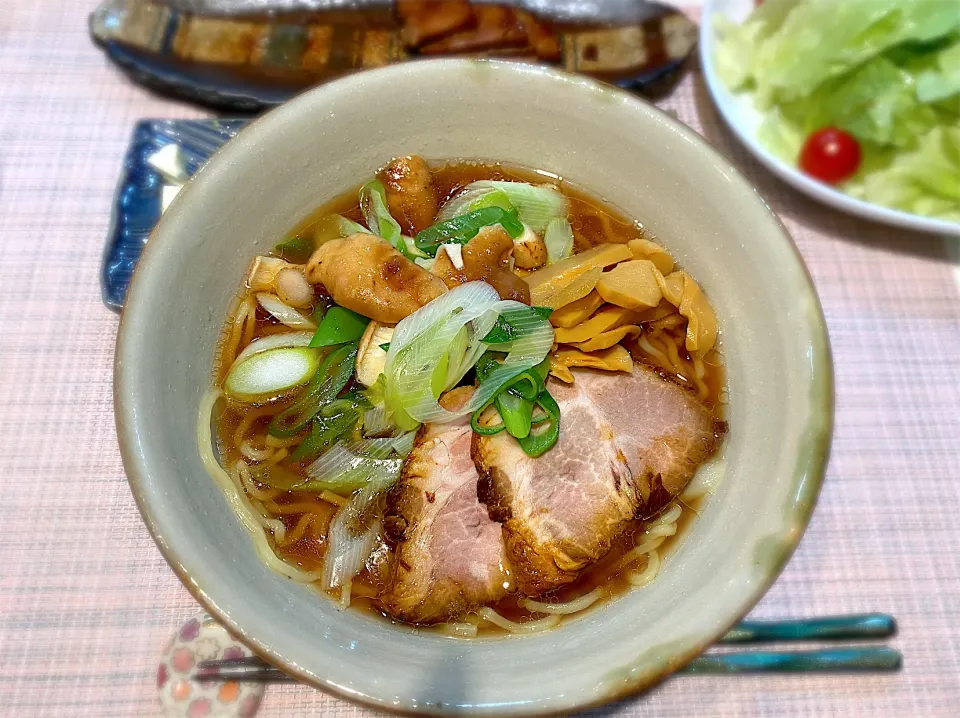 みなさまのお墨付き（西友）のちぢれ麺を使った醤油ラーメン|yaekoさん