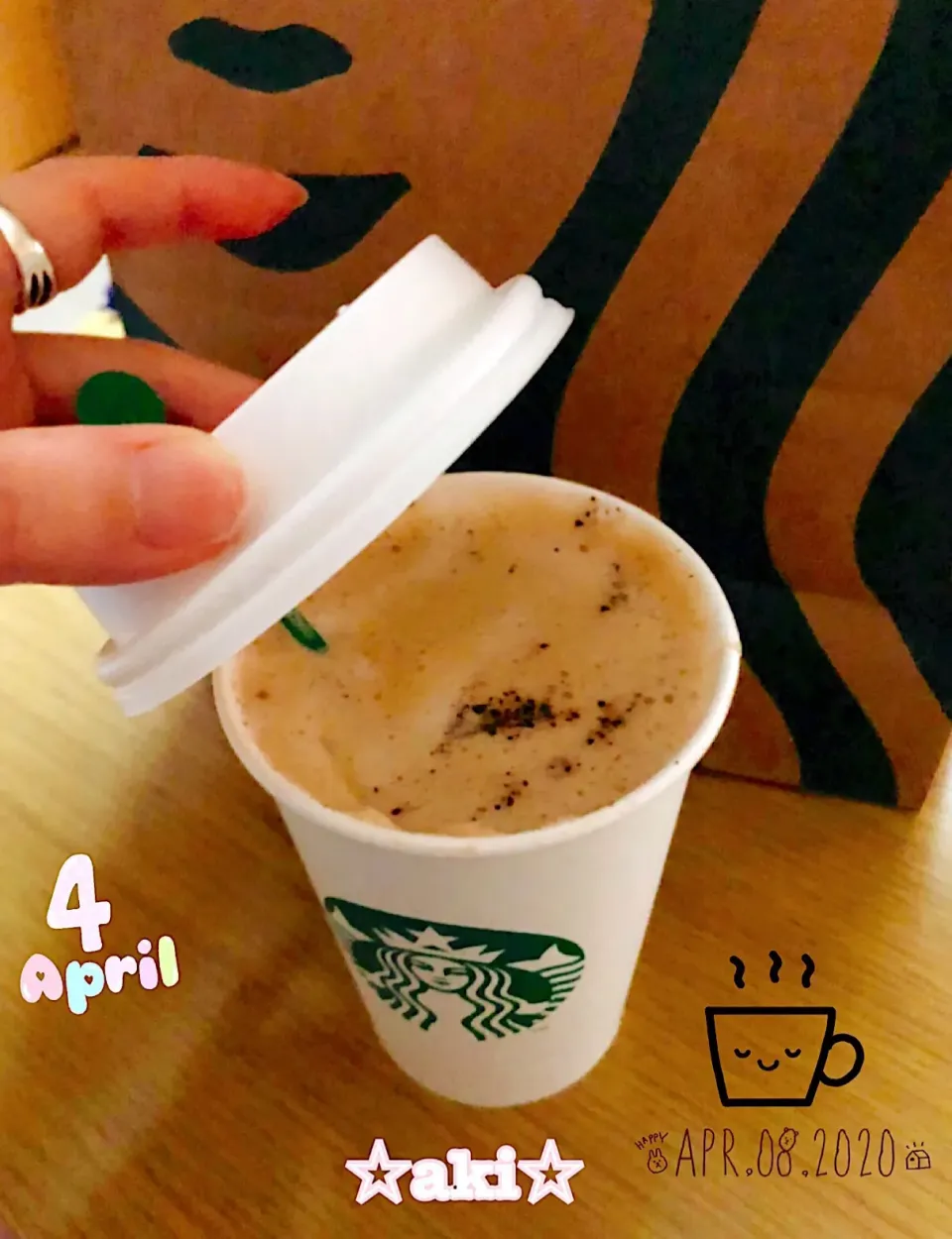 Starbucks限定商品☕️✨                                　〜2020.04.08🍀〜|☆aki☆さん