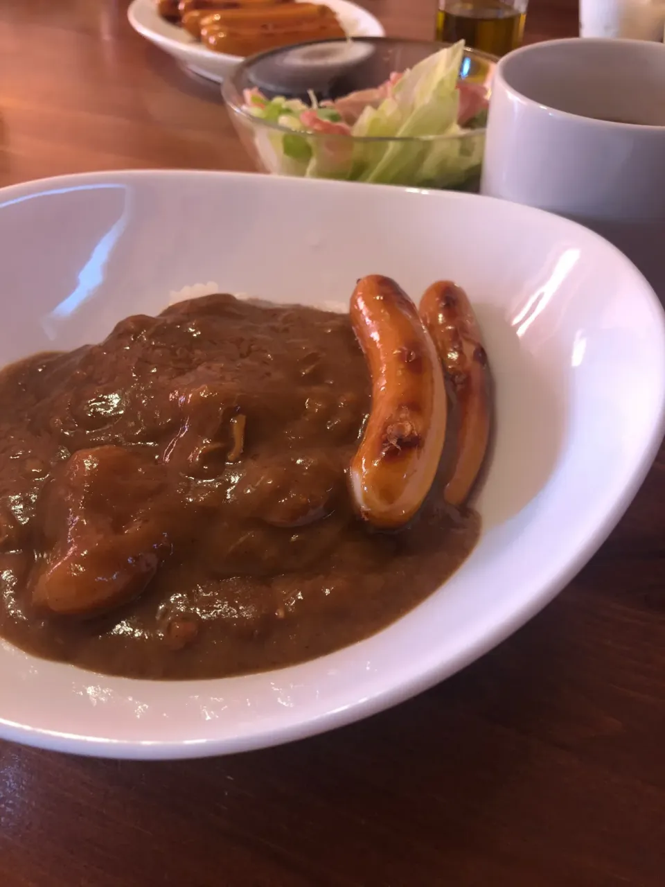 4/9の朝食　カレーライス|yoneさん