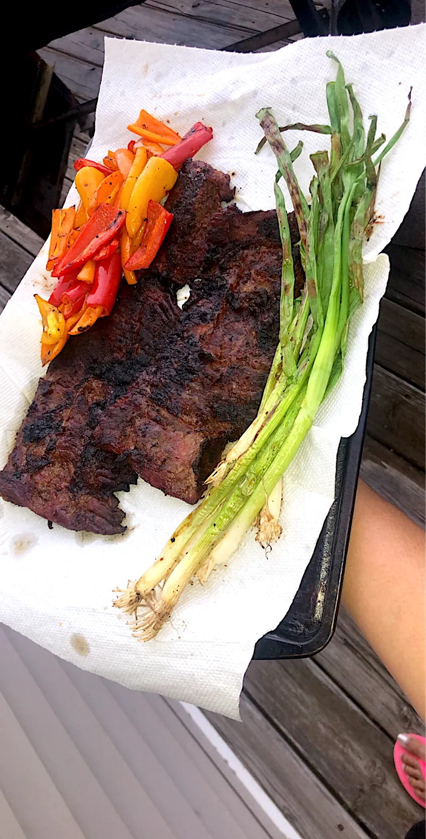 Skirt steak and veggies|Tawanjaさん