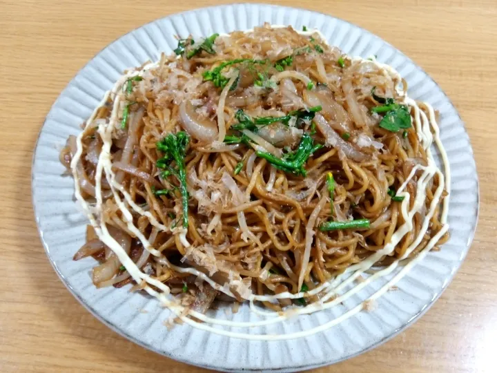 ✽菜の花風の焼きそば✽|＊抹茶＊さん