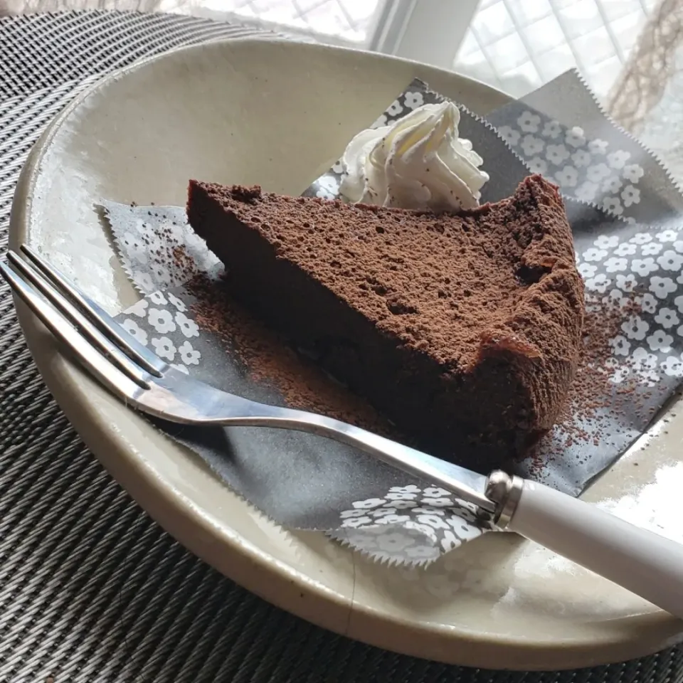 炊飯器de濃厚しっとりテリーヌ風のチョコケーキ|mi_neneco♪さん