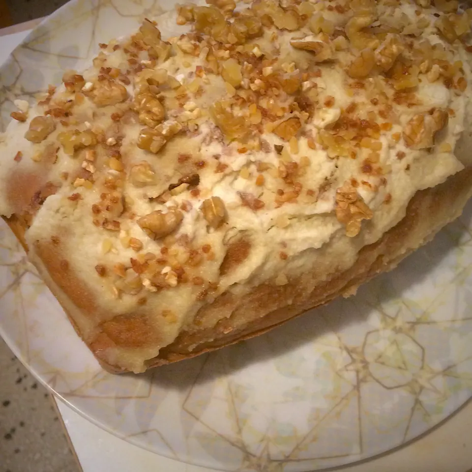 Snapdishの料理写真:Vegan carrot cake 🥕|MissYumYumさん