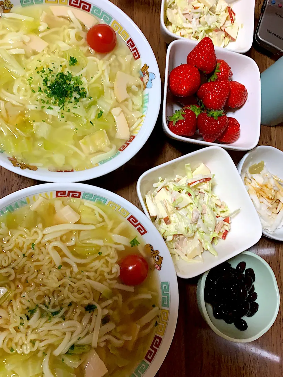 菜食ラーメン晩ごはん ~(^^)♡|Mieco 12943さん