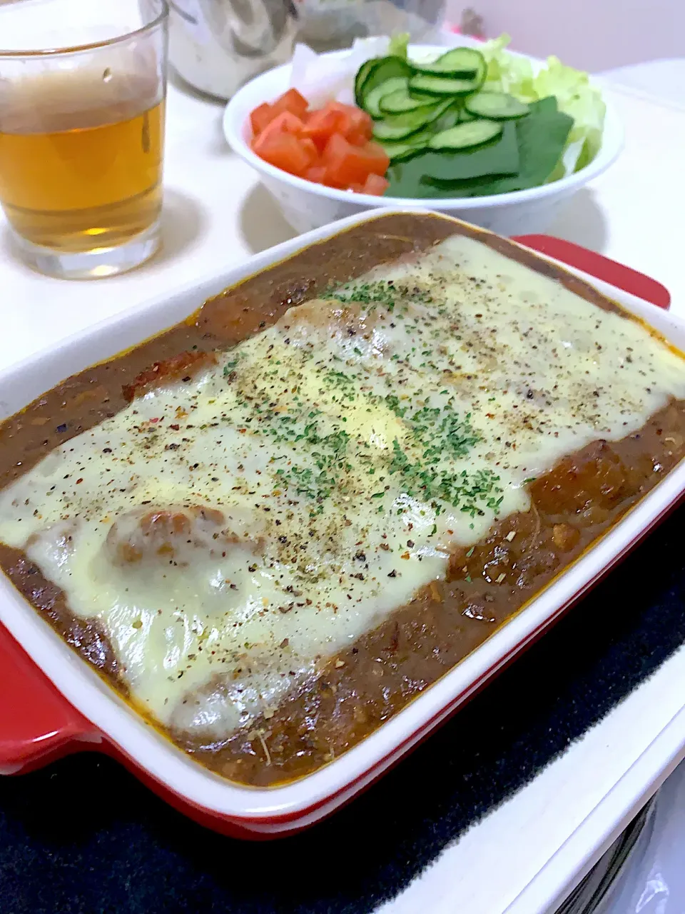 チーズのせカレー|ヒデ‼︎ (イシカワ)さん