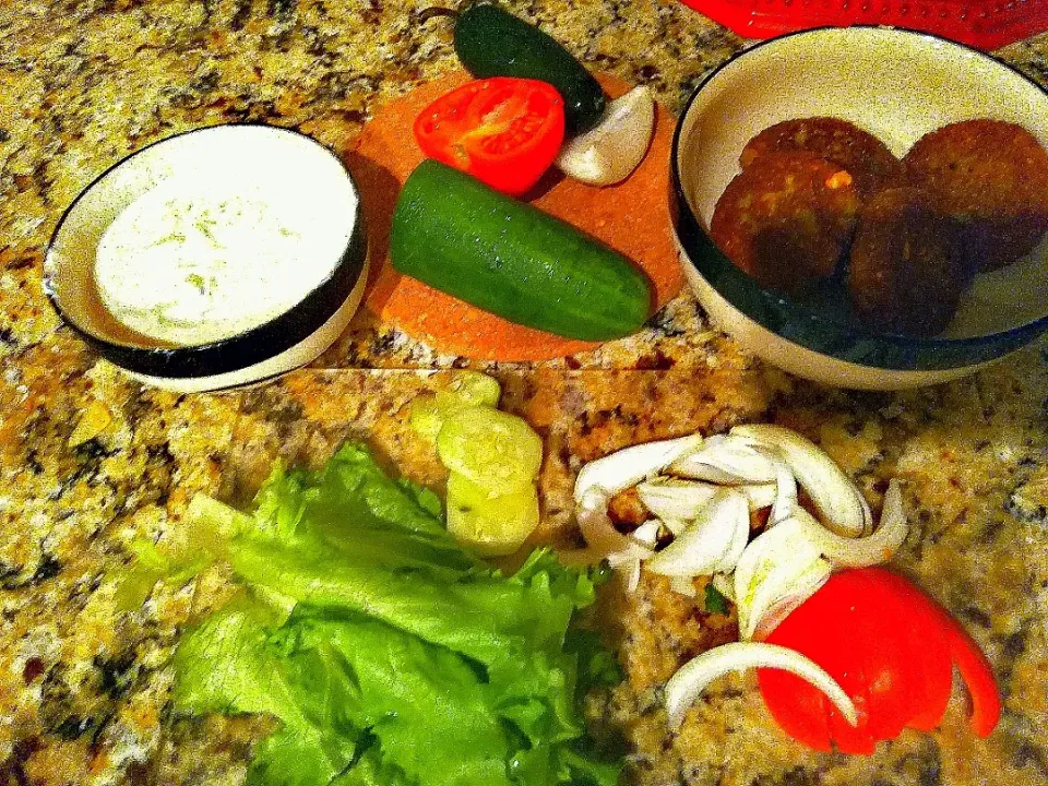 Falafel with Tzatziki|Swati Thakurさん