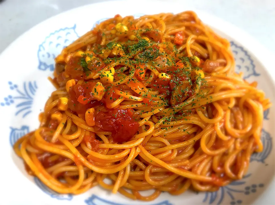 Snapdishの料理写真:ナポリタン大盛🍝|buhizouさん