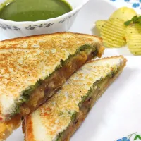 Veg cheese grilled sandwich|Pratikshaさん