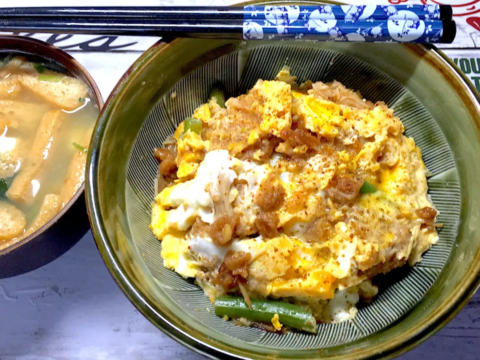 かつ丼|すくらんぶるえっぐさん