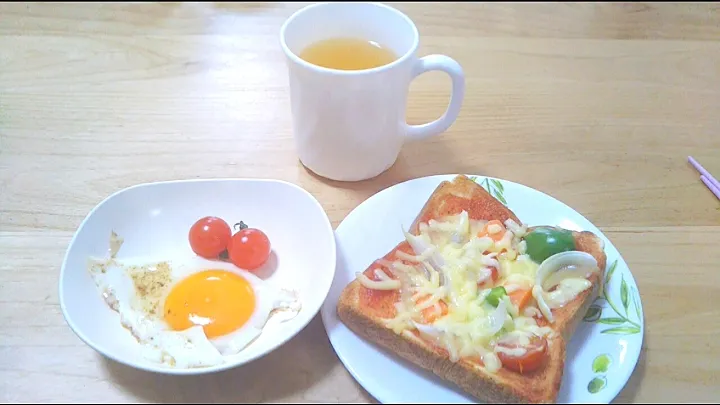 小４の息子作お昼ごはん|ももさん