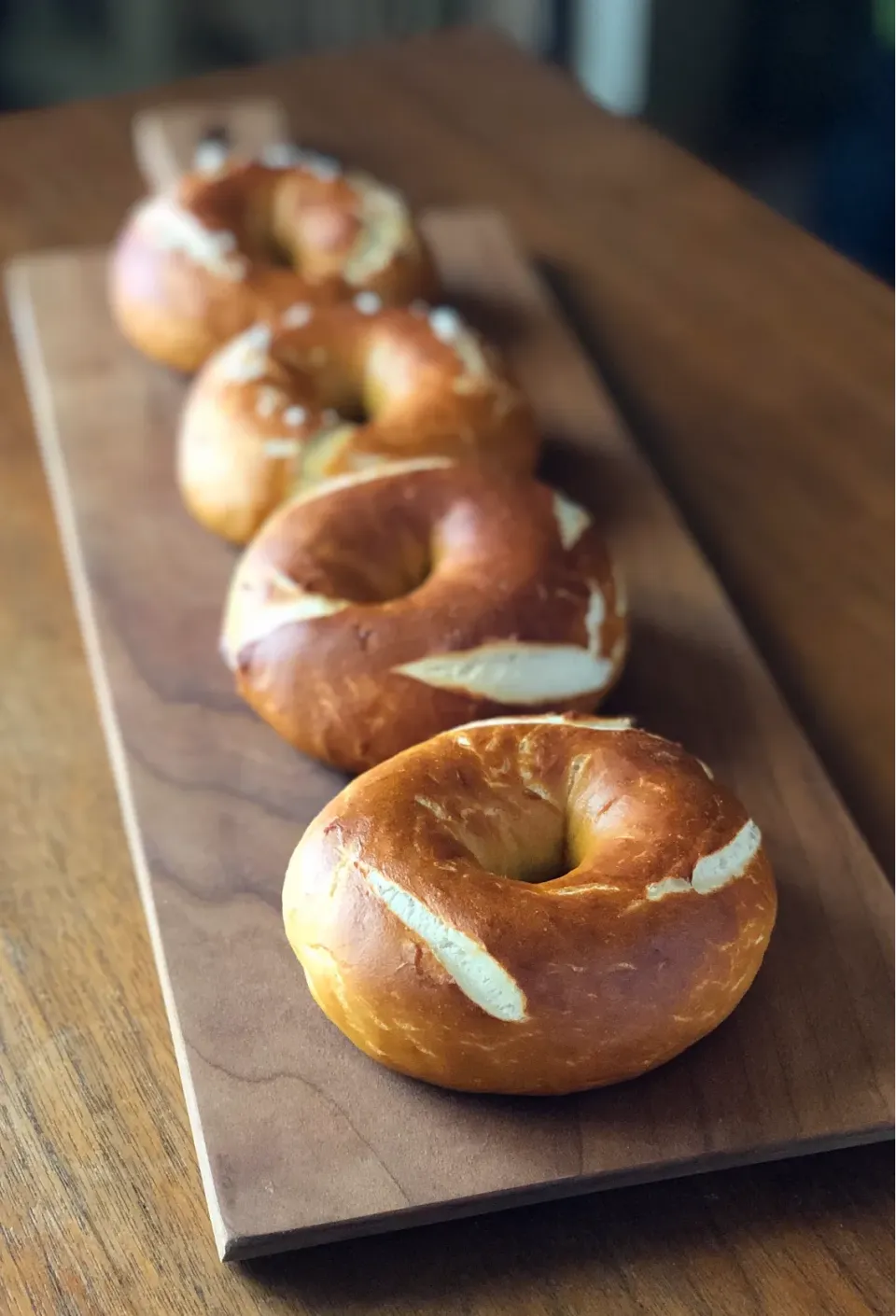 プレッツェルベーグル　　　　　　　　　　　Pretzel bagels|マユマユさん