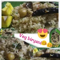 Snapdishの料理写真:veg biryani😋😋|vaishuさん