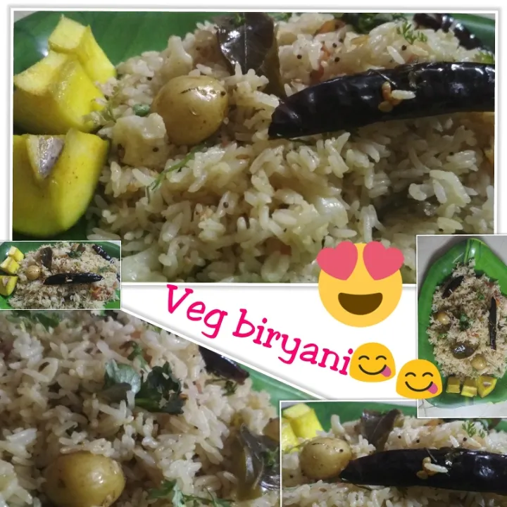 veg biryani😋😋|vaishuさん