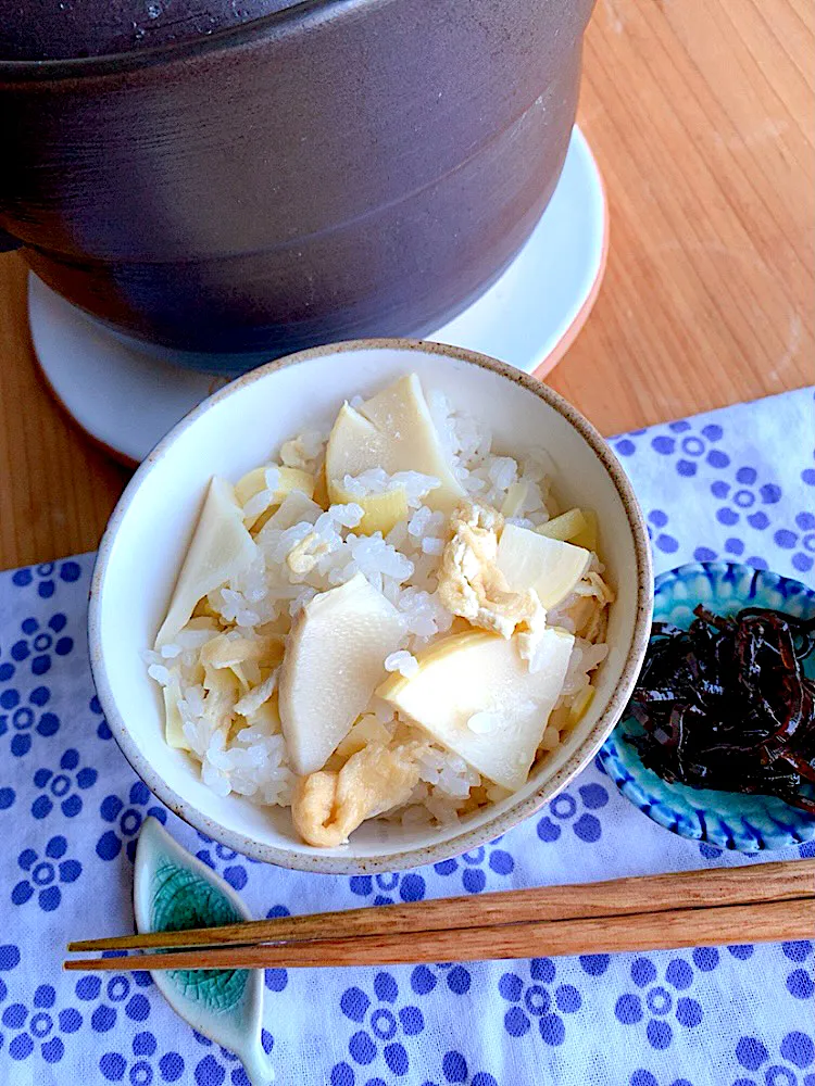 竹の子ご飯|まやさん