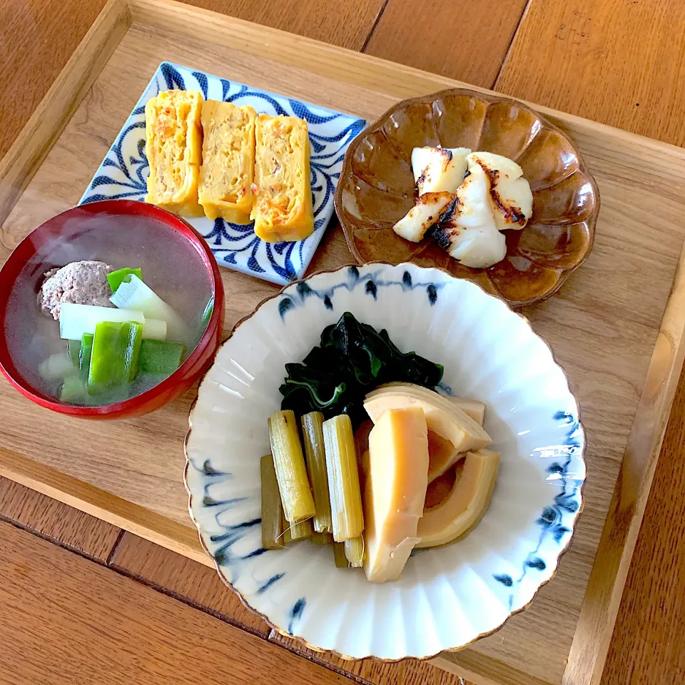 Snapdishの料理写真:2020.4.10 昼ごはん|ミカスさん