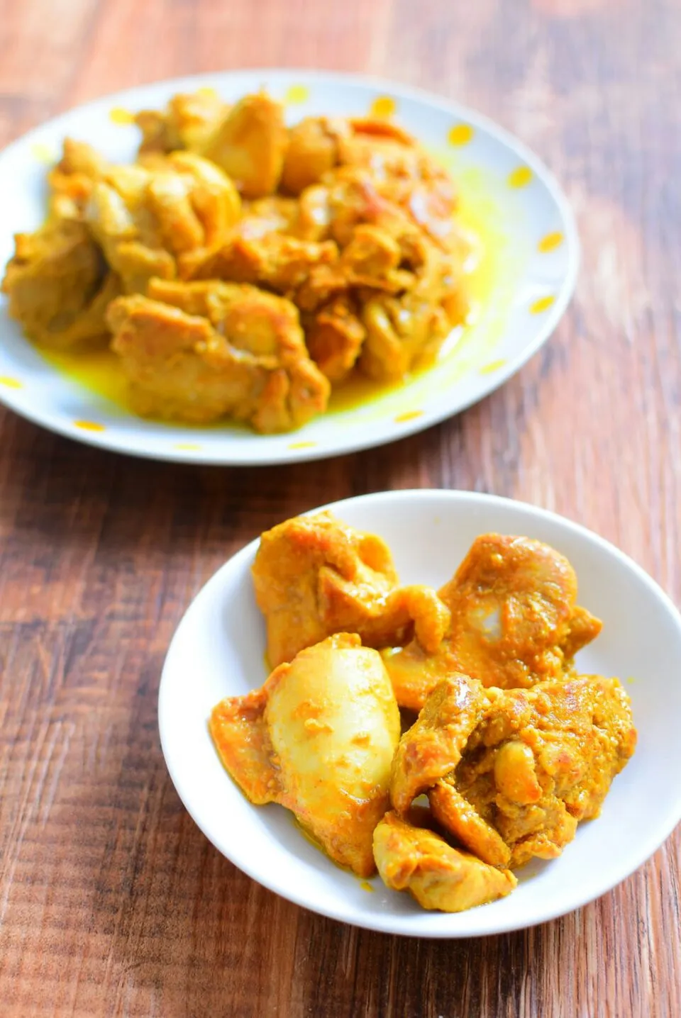 カレー漬け鶏もも焼きのレシピ|アマイモノ・クウ蔵さん