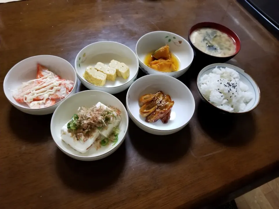 Snapdishの料理写真:お家手抜きのご飯(((^_^;)|森のプーさん 🍯(森　耕二)さん