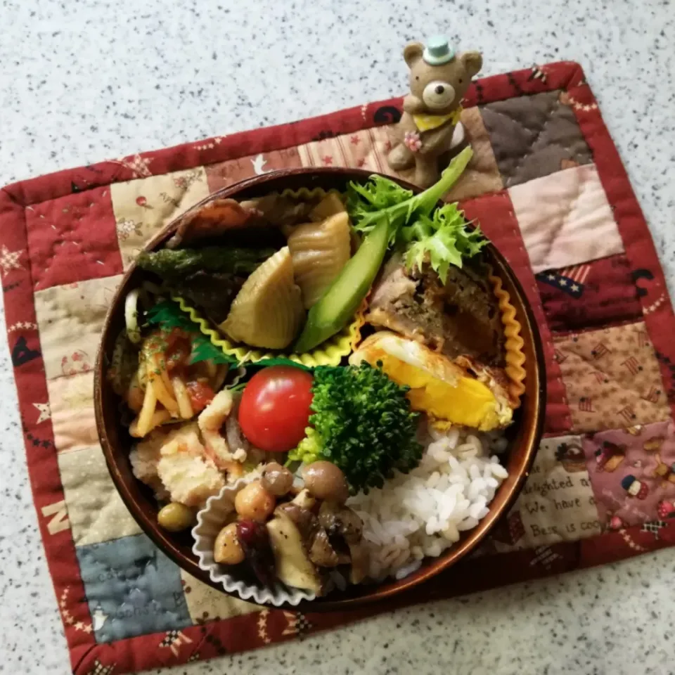 今日のお弁当😊|naonaomimichanさん