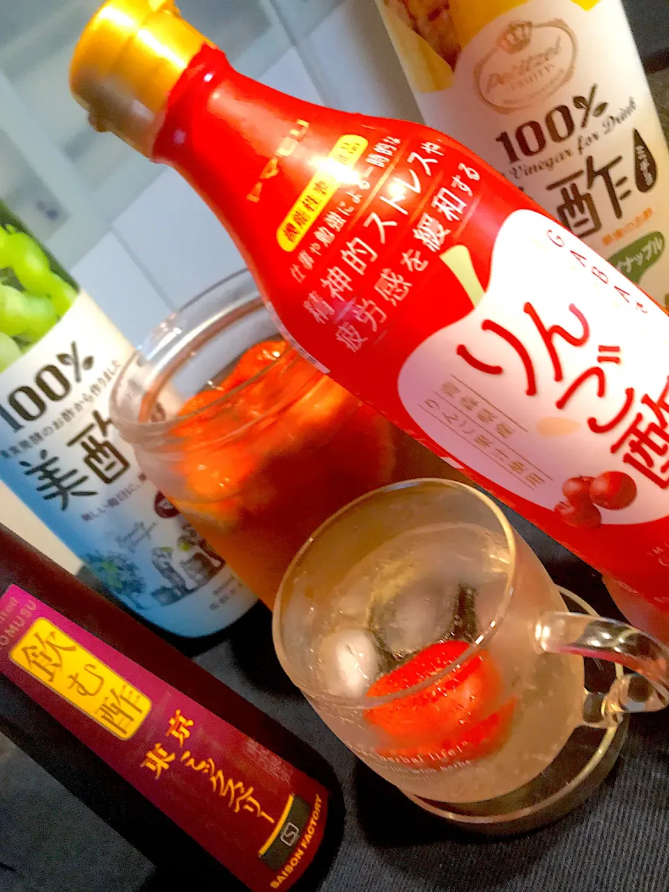 Snapdishの料理写真:シュトママ 家の飲む酢集合|シュトママさん