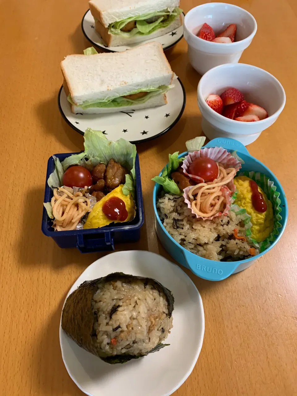 今日のお弁当♡2020.4.11.|kimikimiさん