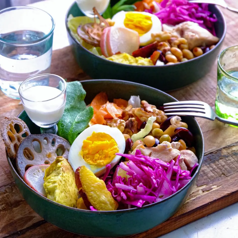 ぱぱっと作る　サラダボウル|s_.tableさん