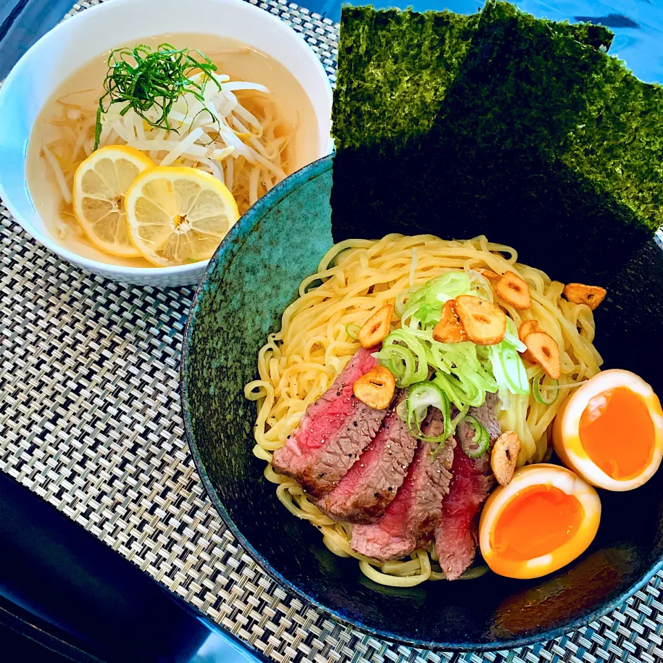 ステーキつけ麺😋|ぽくくんさん