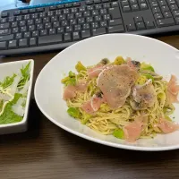 アボカドと、生ハムパスタ|あすかさん